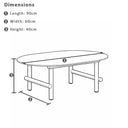 Elanora 2+1+1 Outdoor Lounge Setting with Coffee Table