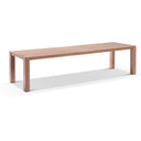 Entertainer 2.45cm Outdoor Aluminium Dining Table with 8 Avery Rope Chairs