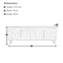 Esperance Indoor Timber Buffet Sideboard