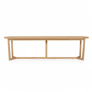 Kingscliff 10 Seater Rectangle Indoor Timber Dining Table and Chairs Setting