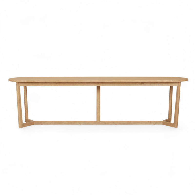 Kingscliff 10 Seater Rectangle Indoor Timber Dining Table and Chairs Setting