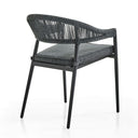 Southport Outdoor 2.17m Aluminium and Ceramic Table with 8 Finley Rope Chair