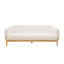Fraser Indoor 3 seater Plush Fabric Sofa Lounge