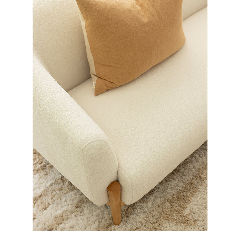 Fraser Indoor 2 seater Plush Fabric Sofa Lounge