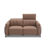 Fremantle Indoor 2 seater Leather Recliner Sofa Lounge