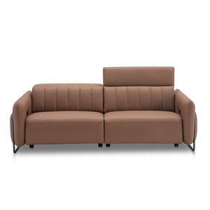 Fremantle Indoor 3 seater Leather Recliner Sofa Lounge