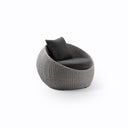 Newport Outdoor Wicker Lounge 2 x Arm Chair with Side Table