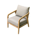 Hartley Outdoor 2+1+1 Timber Lounge Set with Coffee Table