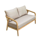 Hartley Outdoor 2+1+1 Timber Lounge Set with Coffee Table