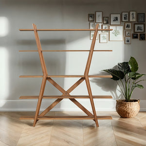 Hayman Indoor Timber Bookshelf Shelving Unit