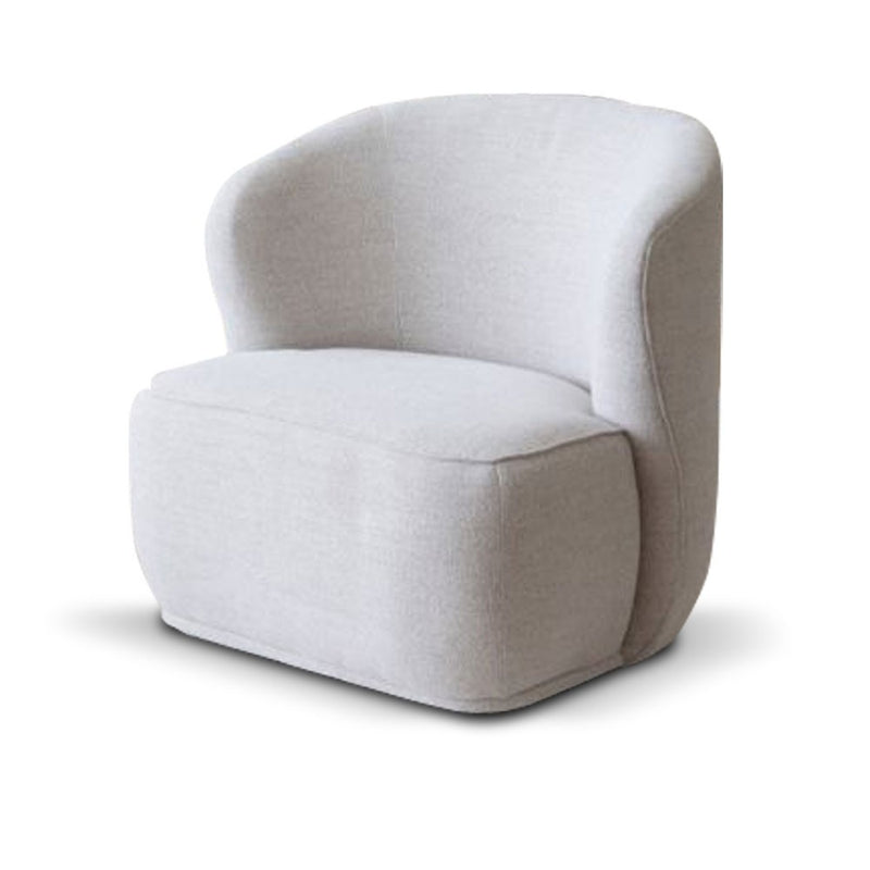 Balgowlah Indoor Fabric Swivel Arm Chair Sofa Lounge