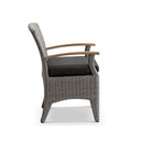 Kai Outdoor dining chair in Half Round Wicker