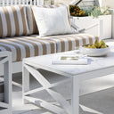 Kansas 3 seater Outdoor Aluminium Lounge in Sunbrella