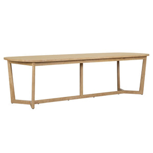 Kingscliff 10 Seater Rectangle Indoor Timber Dining Table and Chairs Setting