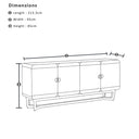 Kingscliff Indoor Timber Buffet Sideboard