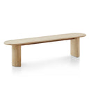 Nambucca Indoor 2m Table with 2 x Kirribilli benches Dining Set