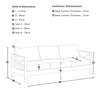 Bronte 3+1+1 Outdoor Aluminium Lounge Setting with Coffee Table