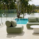 Norfolk 1 Seater Outdoor Aluminium Lounge