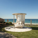 Malibu Outdoor Aluminium Round Cabana Daybed