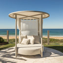 Malibu Outdoor Aluminium Round Cabana Daybed