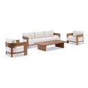 Marlo 3+1+1 Outdoor Aluminium Lounge Set With Coffee Table
