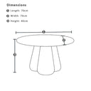 Moreton Indoor Concrete Coffee Table