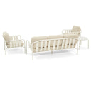 Mornington Outdoor 3+1+1 Lounge Setting with Coffee Table and Side Table