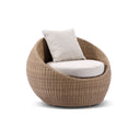 Newport Outdoor Wicker Lounge 2 x Arm Chair with Side Table