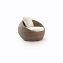Newport Outdoor Wicker Lounge 2 x Arm Chair with Side Table