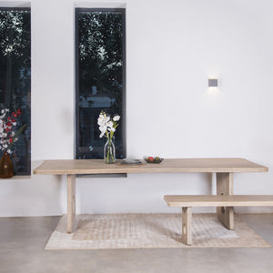 Norah Indoor 2.7m Timber Dining Table