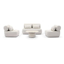 Norfolk 2+1+1 Outdoor Aluminium Lounge with Coffee Table Set