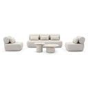 Norfolk 3+1+1 Outdoor Aluminium Lounge with Coffee Table Set