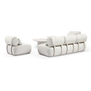 Norfolk 3+1+1 Outdoor Aluminium Lounge with Coffee Table Set