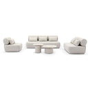 Norfolk 3+2+1 Outdoor Aluminium Lounge with Coffee Table Set