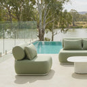 Norfolk 1 Seater Outdoor Aluminium Lounge