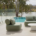 Norfolk 1 Seater Outdoor Aluminium Lounge