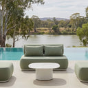 Norfolk 2 Seater Outdoor Aluminium Lounge