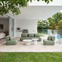 Norfolk 3+1+1 Outdoor Aluminium Lounge with Coffee Table Set