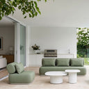 Norfolk 3 Seater Outdoor Aluminium Lounge