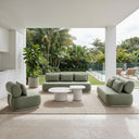 Norfolk 3+2+1 Outdoor Aluminium Lounge with Coffee Table Set