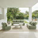 Norfolk 3+2+1 Outdoor Aluminium Lounge with Coffee Table Set