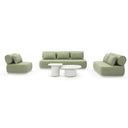 Norfolk 3+2+1 Outdoor Aluminium Lounge with Coffee Table Set