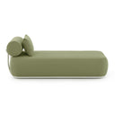 Norfolk Outdoor Aluminium Single Sun Lounge Set with Side Table
