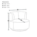 Onslow 3+1+1 Outdoor Lounge in Sunbrella with Round Coffee Table Set