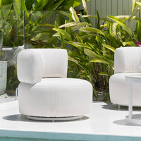 Onslow 3+1+1 Outdoor Lounge in Sunbrella with Round Coffee Table Set
