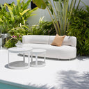 Onslow 3+1+1 Outdoor Lounge in Sunbrella with Round Coffee Table Set