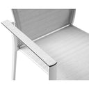 Houston Outdoor 1.5m Round Aluminium Table with 6 Patonga Dining Chairs