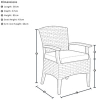 Pearl Outdoor 2.3m Teak Timber Dining Table with 8 Kai Chairs