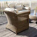 Plantation Outdoor Wicker Lounge Suite with Coffee Table
