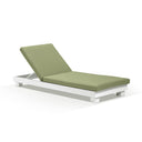Santorini Aluminium Sun Lounge Set in White